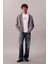Erkek Regular Fit Fermuarlı Kapüşonlu Sweatshirt - Gri 2