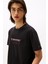 Erkek Logo Baskılı Kısa Kollu Tişört – Siyah 2