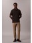 Erkek Slim Tech Stretch Pantolon - Kahverengi 2