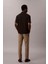 Erkek Slim Tech Stretch Pantolon - Kahverengi 3