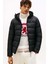 Erkek Mid Weight Kapüşonlu Jacket Mont - Siyah 1