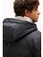 Erkek Mid Weight Kapüşonlu Jacket Mont - Siyah 4