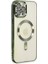 More-Tr Newface Iphone 12 Pro Max Kılıf Kross Magneticsafe Kapak - Koyu Yeşil 2