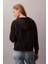 Kadın Regular Fit Fermuarlı Kapüşonlu Sweatshirt - Siyah 2