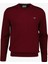 Erkek Regular Fit Bisiklet Yaka Kazak - Bordo 1