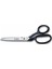 Rıza A4115-8 Tekstil / Yatık Regula Makası No: 8 Inç / 20,32 cm - Nikel Kaplama, Siyah Saplı 1