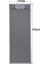 HNT61310X Aspiratör Davlumbaz Için Alüminyum Filtre 130X475 mm Class 1