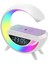 Kablosuz Şarjlı Rgb Işıklı Dijital Saatli Fm Radyo Bluetooth Hoparlör 1