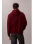 Erkek Regular Fit Premium Terry Kapüşonlu Sweatshirt - Bordo 2