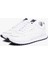 Erkek Dokulu Panelli Runner Sneaker - Beyaz 1