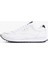 Erkek Dokulu Panelli Runner Sneaker - Beyaz 2