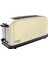 21395-56/RH Colours Plus Classic 2 Dilim Uzun Yuvalı Ekmek Kızartma Makinesi - Krem 1