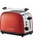 26554-56/RH Colours Plus 2 Dilim Ekmek Kızartma Makinesi - Kırmızı 2