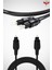 3 Metre Fiber Optik Ses Kablosu Premium Digital Optic Toslink 3mt 4
