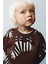 Erkek Çocuk Pamuklu Kahverengi Zebra Desenli Sweatshirt ve Eşofman Altı Takım – Günlük Rahat Kombin 4