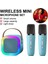 - Çift Mikrofonlu Karaoke Bluetooth Hoparlör / Pembe 2