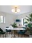 Rsylight 3'lü Modern Eskitme Kaplama Plafonyer ve Camlı Plafonyer 2