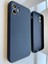 iPhone 11 Uyumlu Logosuz Köseli Kalıp 12 Görünümlü Lansman Içi Süet Silikon Kılıf 1