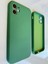 iPhone 11 Uyumlu Logosuz Köseli Kalıp 12 Görünümlü Lansman Içi Süet Silikon Kılıf 1