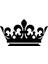 Kral Tacı Sticker 20 x 12 cm 1