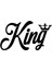 King Tac Oto Özel Yeni Sticker Siyah 25 x 15 cm 1