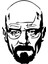 Walter White Sticker 10 x 15 cm 1