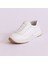 Hakiki Deri Kadın Sneaker Ayakkabı 25KHMS387 5