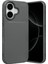 iPhone 17 Kılıf Focus Carbon Silikon Kapak 1