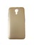 ESLIFETECH26 General Mobile Gm 5 Uyumlu Silikon Arka Koruma Kılıf Altın/gold 1