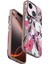 iPhone 14 Flower Series Magsafe Kapak - PEMBE-(5796) 1