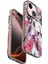 iPhone 15 Plus Flower Series Magsafe Kapak - PEMBE-(5796) 1