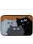 Elekli Tuvalet Önü Desenli Kedi Kumu Paspası | 45 x 60 cm | Kum Toplayıcı Kedi Halısı 4