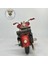 El Yapımı Kırmızı Yan Çantalı Cruiser Metal Motosiklet Biblosu – Retro Figür & Dekoratif Obje 4