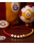 Galatasaray 5. Yıldız Taraftar Bilekliği – Ayarlanabilir El Yapımı Makrome 2