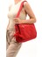 Çok Cepli Çapraz Askılı Kadın Omuz Çantası Orta Boy Günlük HV3031 Kırmızı 2