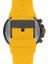 PWG1004.654 Erkek Kol Saati | Sarı Silikon Kordon, Çift Saat Dilimi, Safir Cam 3
