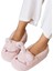 Kışlık Kadın Panduf Ev Ayakkabısı | Kurbağa Figürlü | Kaydırmaz Taban Pudra 4