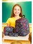 Newbag Tropikal Desenli Kız Sırt Okul Çantası-3'lü Set (Yeni Sezon) 1