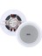 Magicvoice MV-6724 13 cm 6 Watt 8 Ohm 5" Beyaz Trafosuz Alçıpan Hoparlör 1