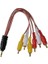 3.5 mm Stereo Erkek -6 Tos Erkek 5+1 Ses Sistemi Kablosu 2