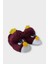 Çocuk Kızgın Ördek Figürlü Unisex Panduf Bordo 1