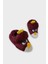 Çocuk Kızgın Ördek Figürlü Unisex Panduf Bordo 3