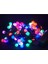 Boncuk Top LED Işık Rgb Fişli Yanıp Sönen 5 Metre 28 Top Yılbaşı Doğum Günü Parti Ağaç Süsleme New Year 1