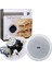 Magicvoice MV-160 16 cm 6" Tweeterli Beyaz Trafolu Alçıpan Tavan Hoparlör 4