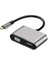 Powermaster USB Type-C To Hdmı-Vga-Usb-Type C 4in1 Adaptör PM-4026 1