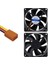 Powermaster IC-216 Fırçasız Dc Fan 80X80X25MM 12 Volt 3 Pin (Seri 1) 1