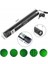 Powermaster OM-120118650 Pilli Şarjlı Anahtar Emniyetli Yeşil Lazer Pointer (50 Km) 2