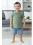2 Parça Fmai & Lia Lakos Erkek Çocuk Bebek Alt Üst Takım 6-9 Ay, 9-12 Ay, 12-18 Ay, 18-24 Ay 1