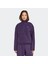City Tech High Pile Fleece Half Zip Kadın Mor Polar.- 1