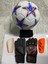 5 No Futbol Topu, Kaleci Eldiveni ve Tekmelik 3'lü Set + Pompa Hediyeli 1